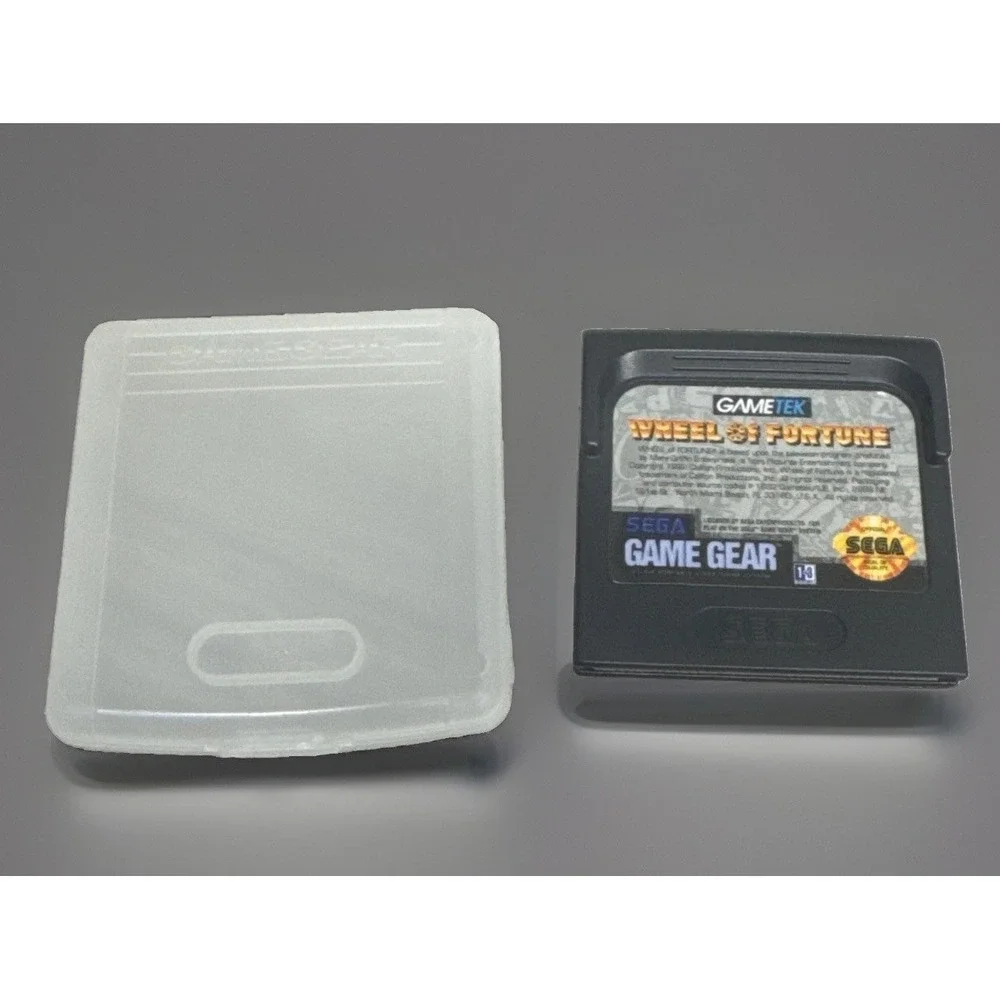 Wheel of Fortune for Sega Game Gear GG Cart Good Shape W/cartridge Untested